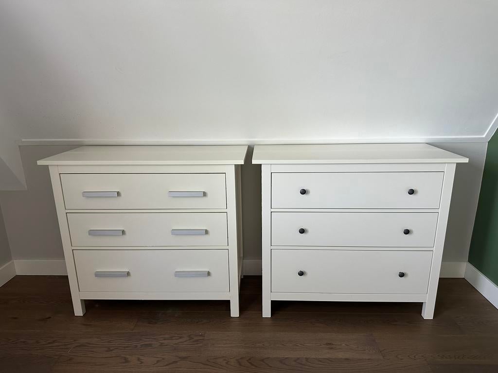 Hemnes ladekasten, Ophalen, Gebruikt, 50 tot 70 cm, 100 cm of meer