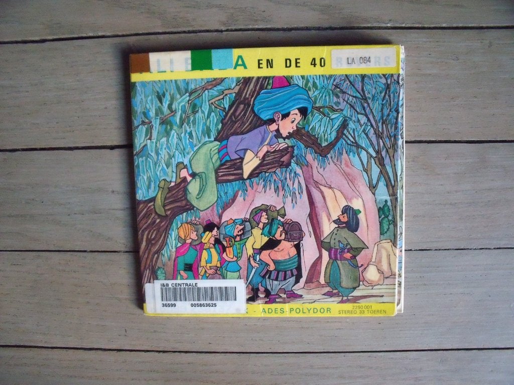 Ali Baba en de 40 rovers, Gebruikt, 7 inch, Ophalen of Verzenden, Gatefold hoes