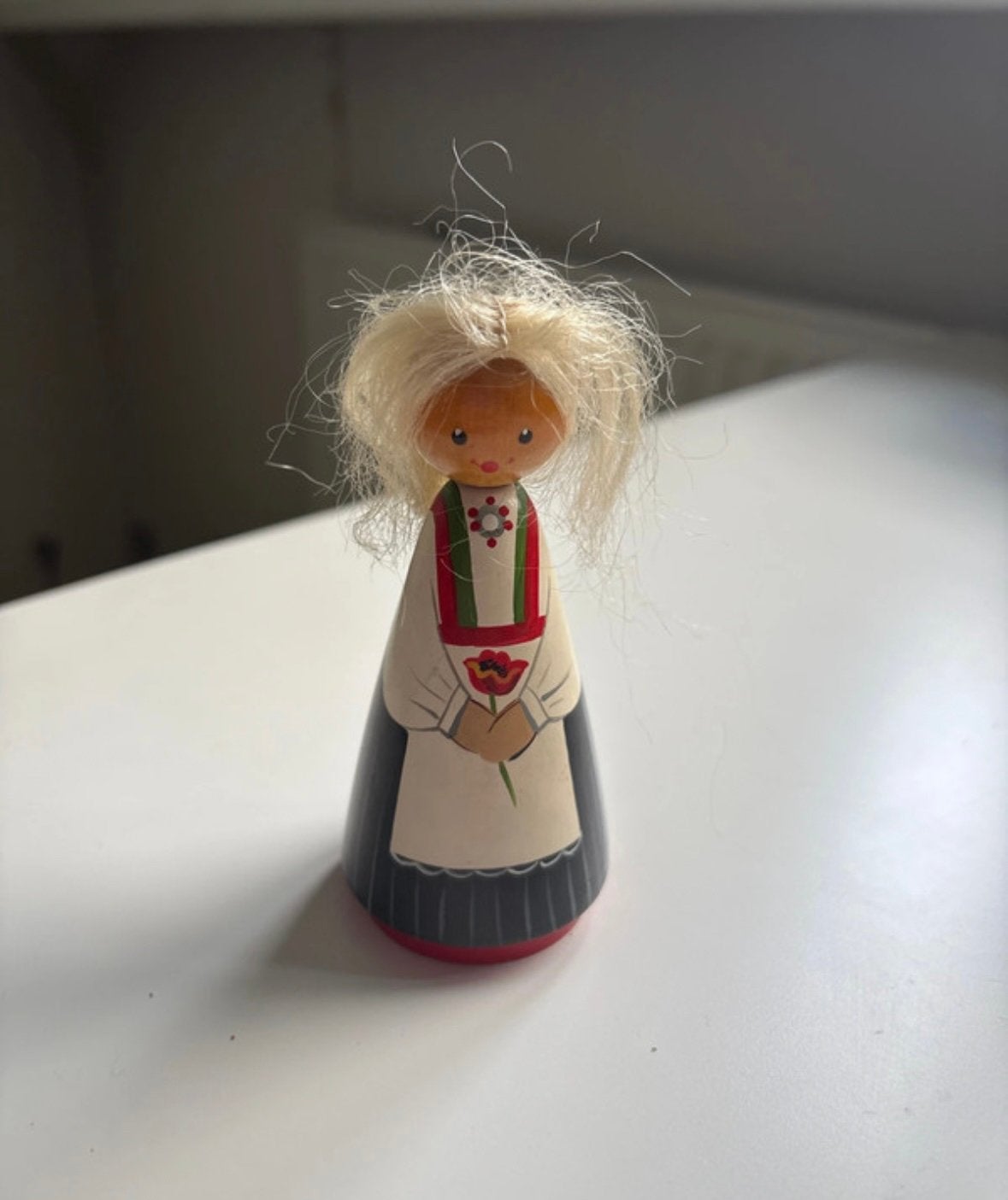 Houten Salvo poppetje USSR, Ophalen of Verzenden, Gebruikt