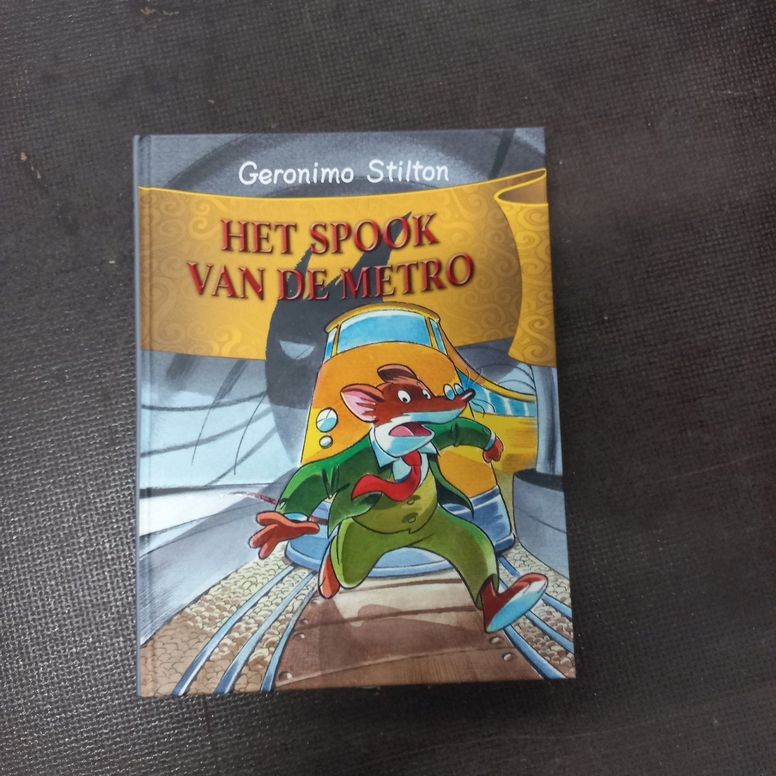 Geronimo Stilton - Het Spook van de Metro, Ophalen, Zo goed als nieuw, Geronimo Stilton, Fictie