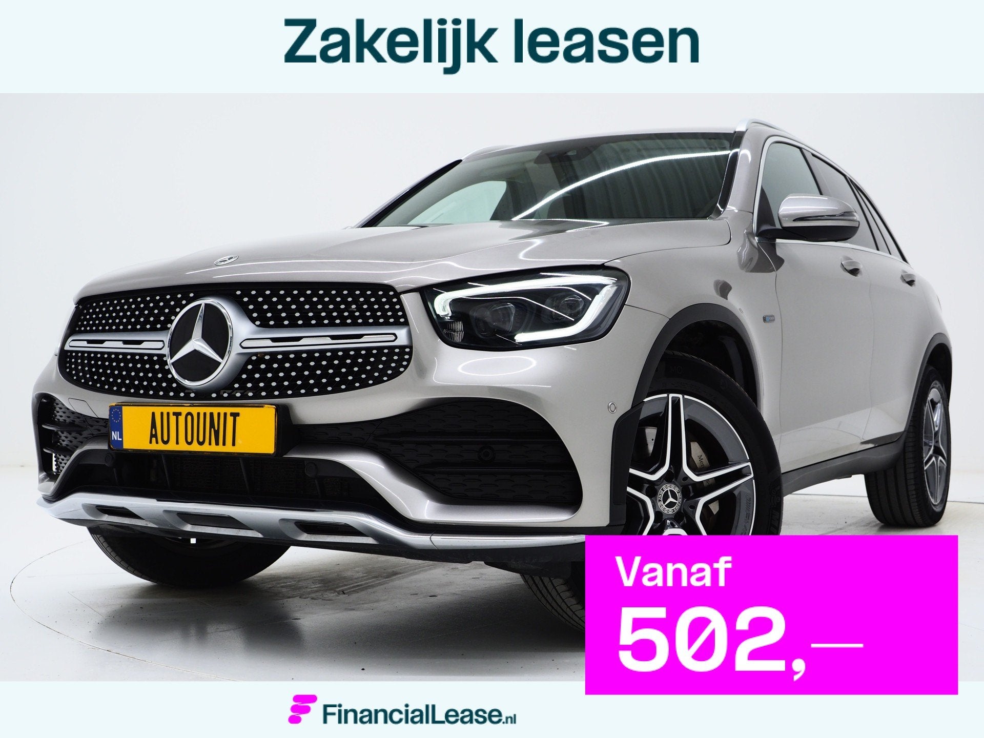 Mercedes-Benz GLC 300e 4MATIC AMG | Sfeerlicht | Camera | Sp, Automaat, Gebruikt, Zwart, 4 cilinders