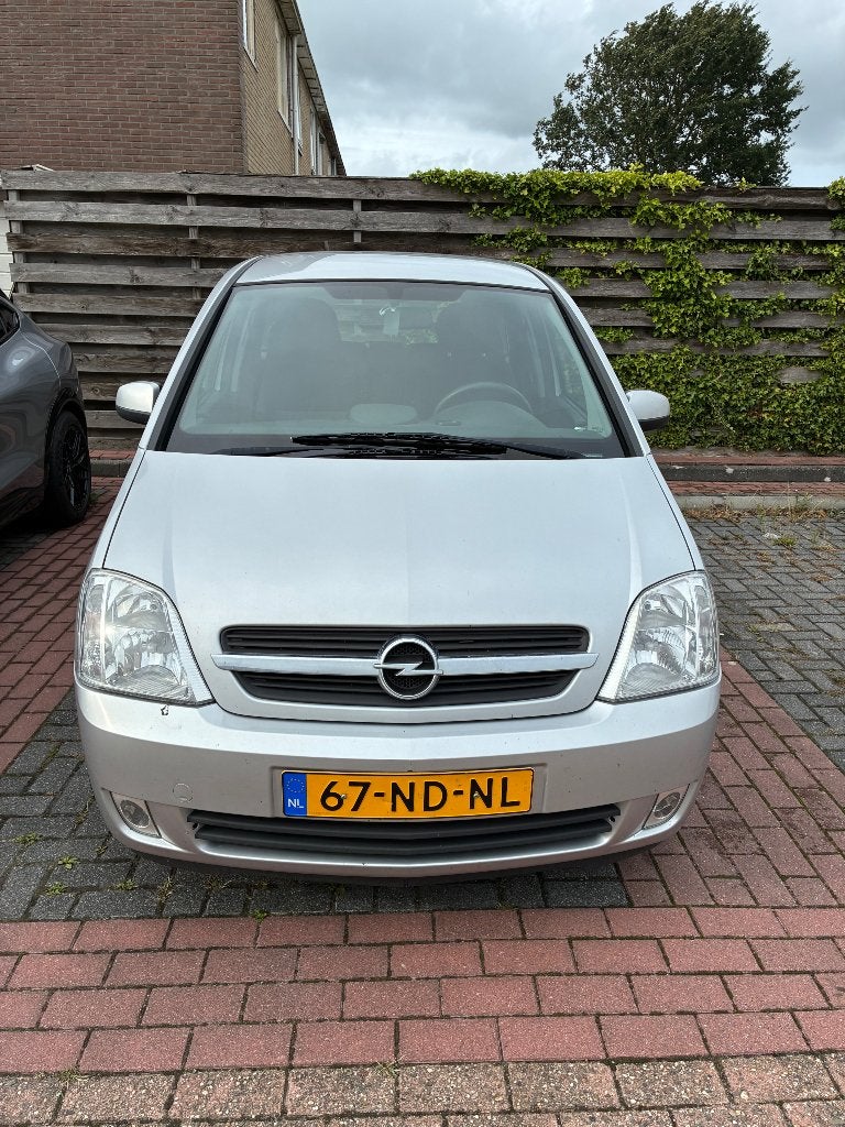Opel Meriva 1.6 16V 2003 Grijs, Auto's, Opel, Stof, 4 cilinders, 100 pk, Origineel Nederlands