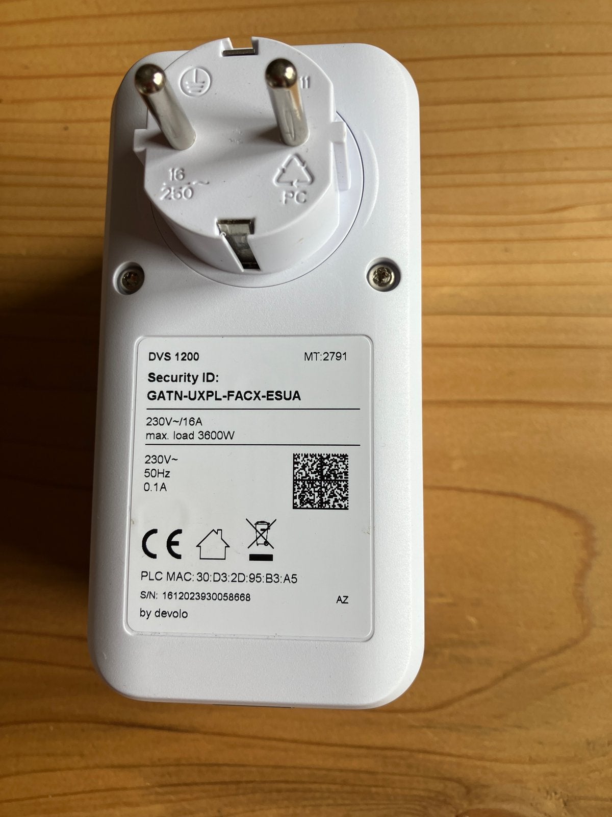 DVS 1200 verbindingsadapter, Ophalen, Gebruikt