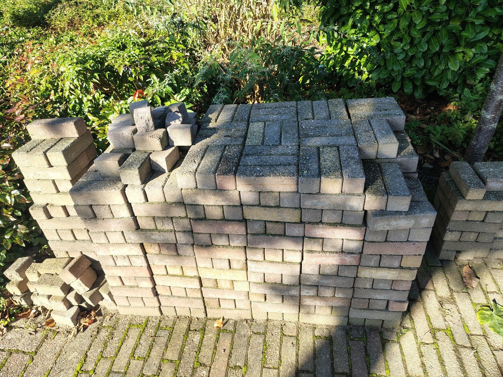 Gratis af te halen! Klinkers 5 m2, Ophalen, Beton, Klinkers