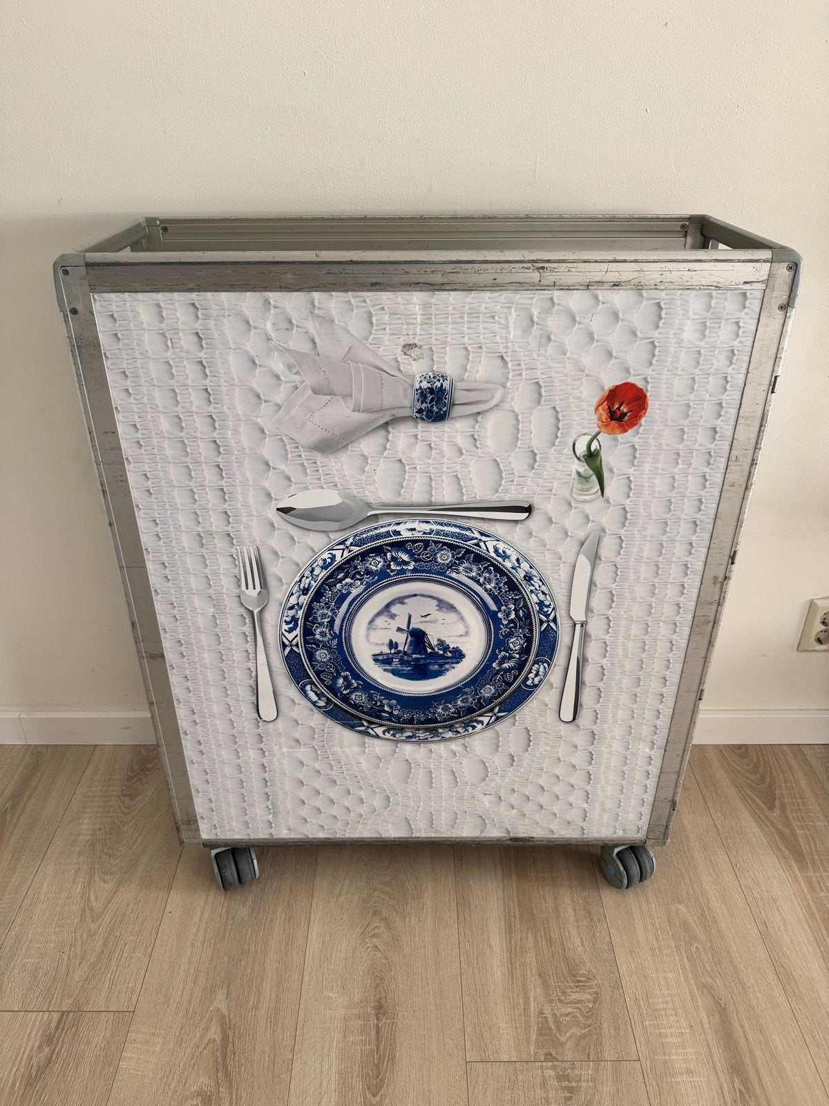 KLM Economy Class catering Trolley, Verzamelen, Luchtvaart en Vliegtuigspotten, Ophalen, Gebruikt, Overige typen