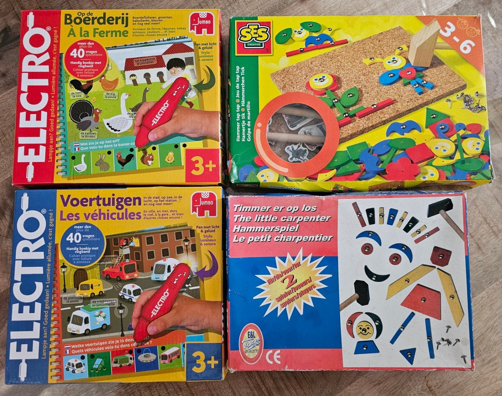 Speelgoed Electro + Hamertje Tik 3 setjes (incl. Paw Patrol), Ophalen of Verzenden, Gebruikt, Knutselen, Met geluid