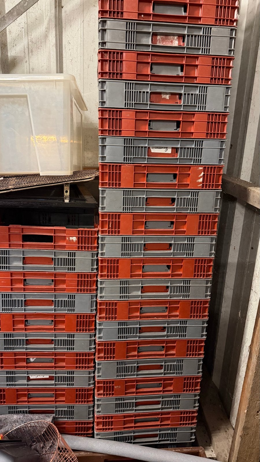 30 stapelbare kratten Bakker Bart Grand Duet (60x40x15cm), Ophalen, Gebruikt, 40 tot 60 cm, 50 tot 75 cm