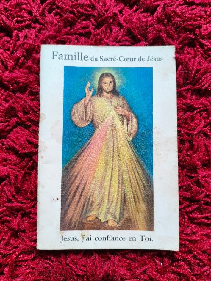 Gebedsboekje Famille du Sacré-Cœur de Jésus, Ophalen of Verzenden, Gelezen
