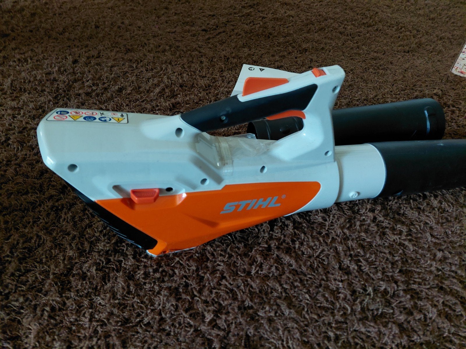 Stihl BGA 45 Accu Bladblazer, Tuin en Terras, Ophalen, Stihl, Zo goed als nieuw, Accu