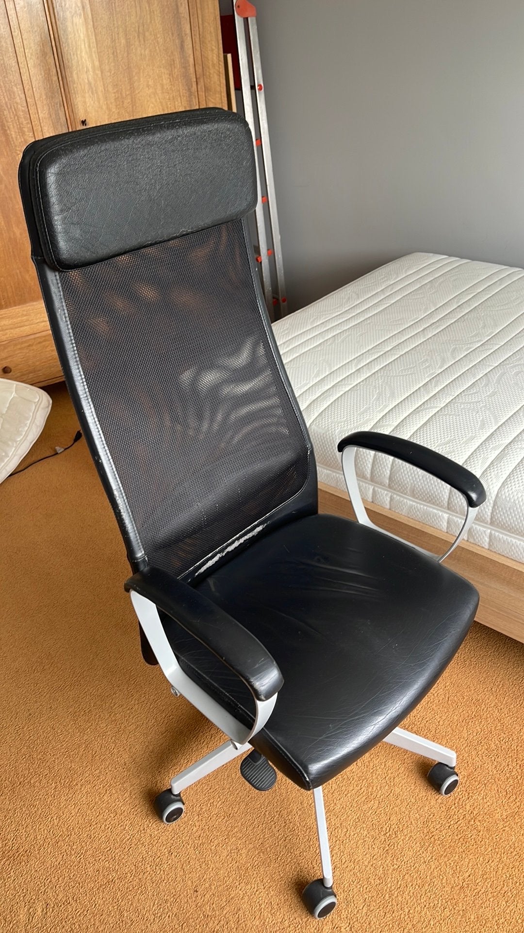 IKEA bureaustoel, Ophalen, Gebruikt, Zwart