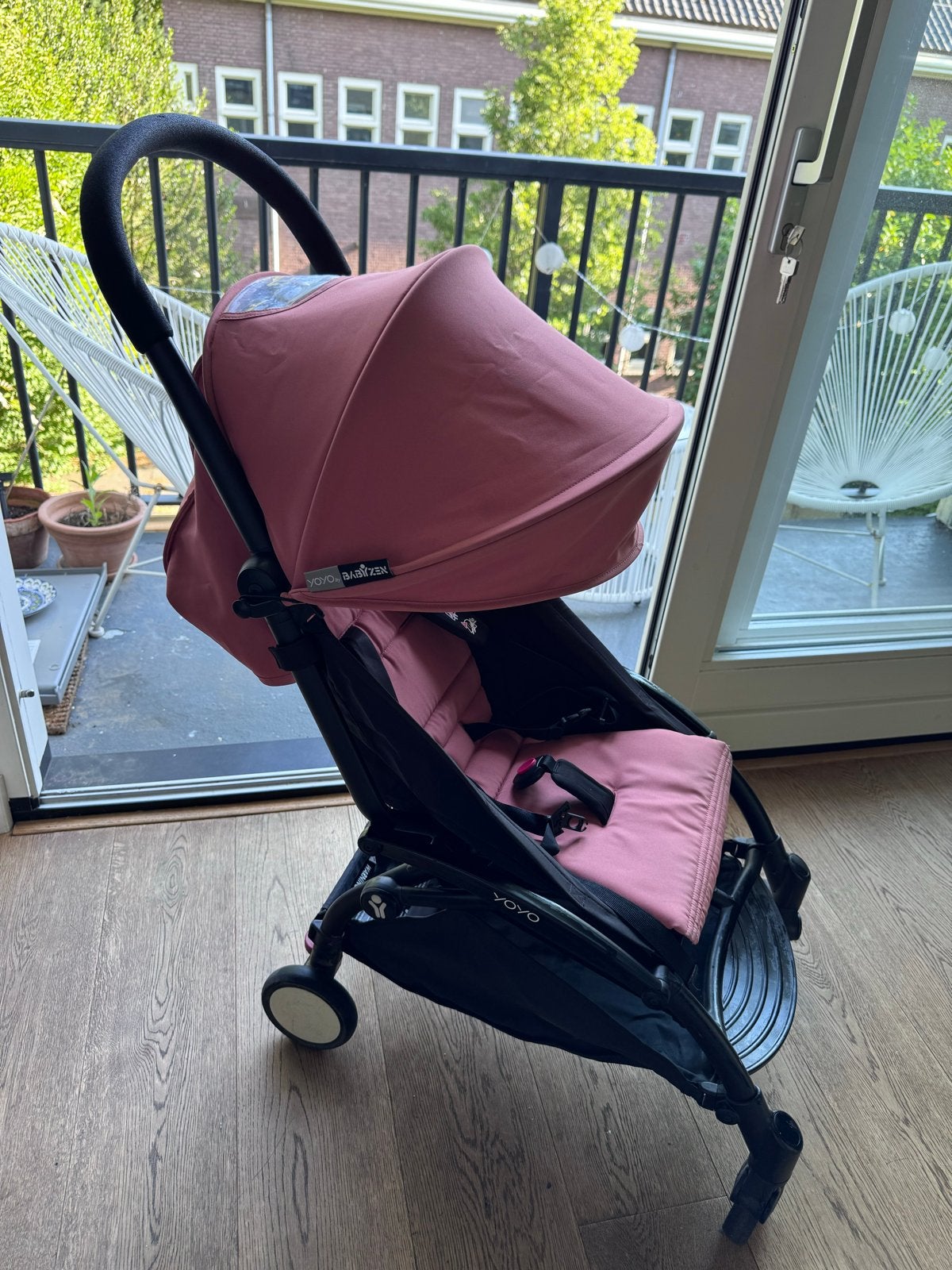 YOYO Babyzen kinderwagen roze, Kinderen en Baby's, Kinderwagens en Combinaties, Ophalen, Gebruikt, Kinderwagen, Overige merken