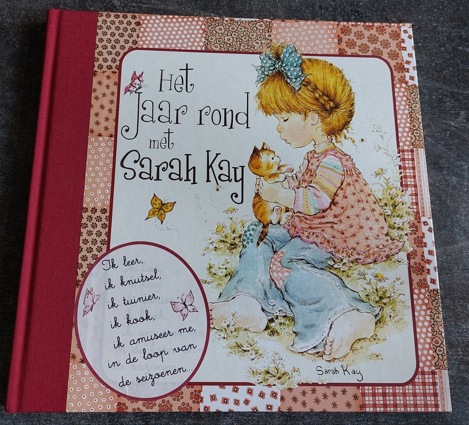 Het jaar rond met Sarah Kay ( hardcover), Ophalen of Verzenden, Zo goed als nieuw