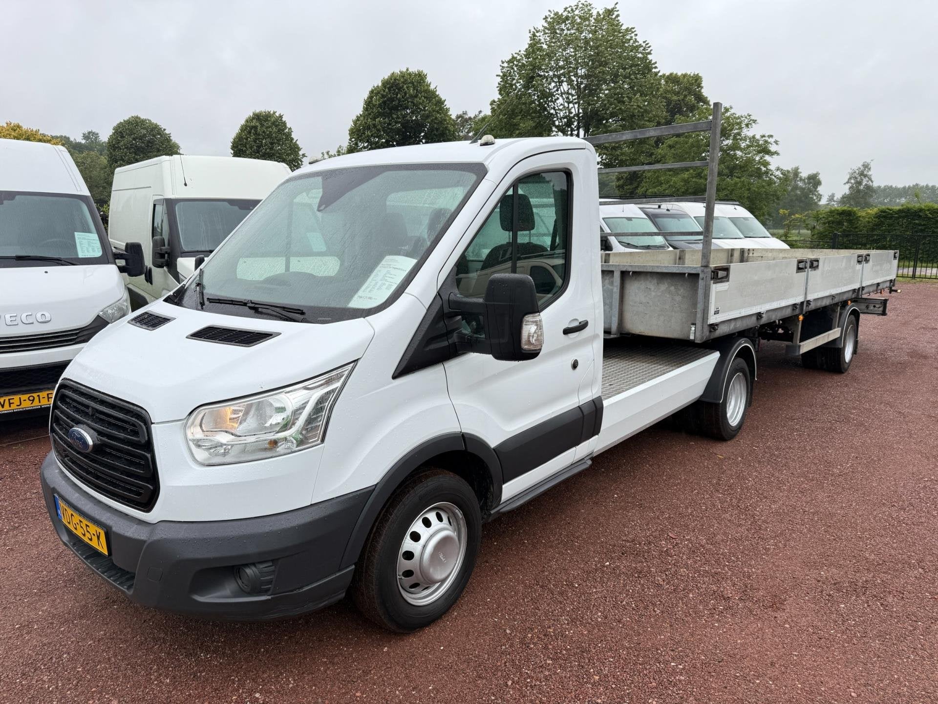 Ford Transit 170PK EURO 6 BE Combinatie 8.5 Ton Trekker + Op, Auto's, Achterwielaandrijving, Euro 6, 4 cilinders, Bedrijf