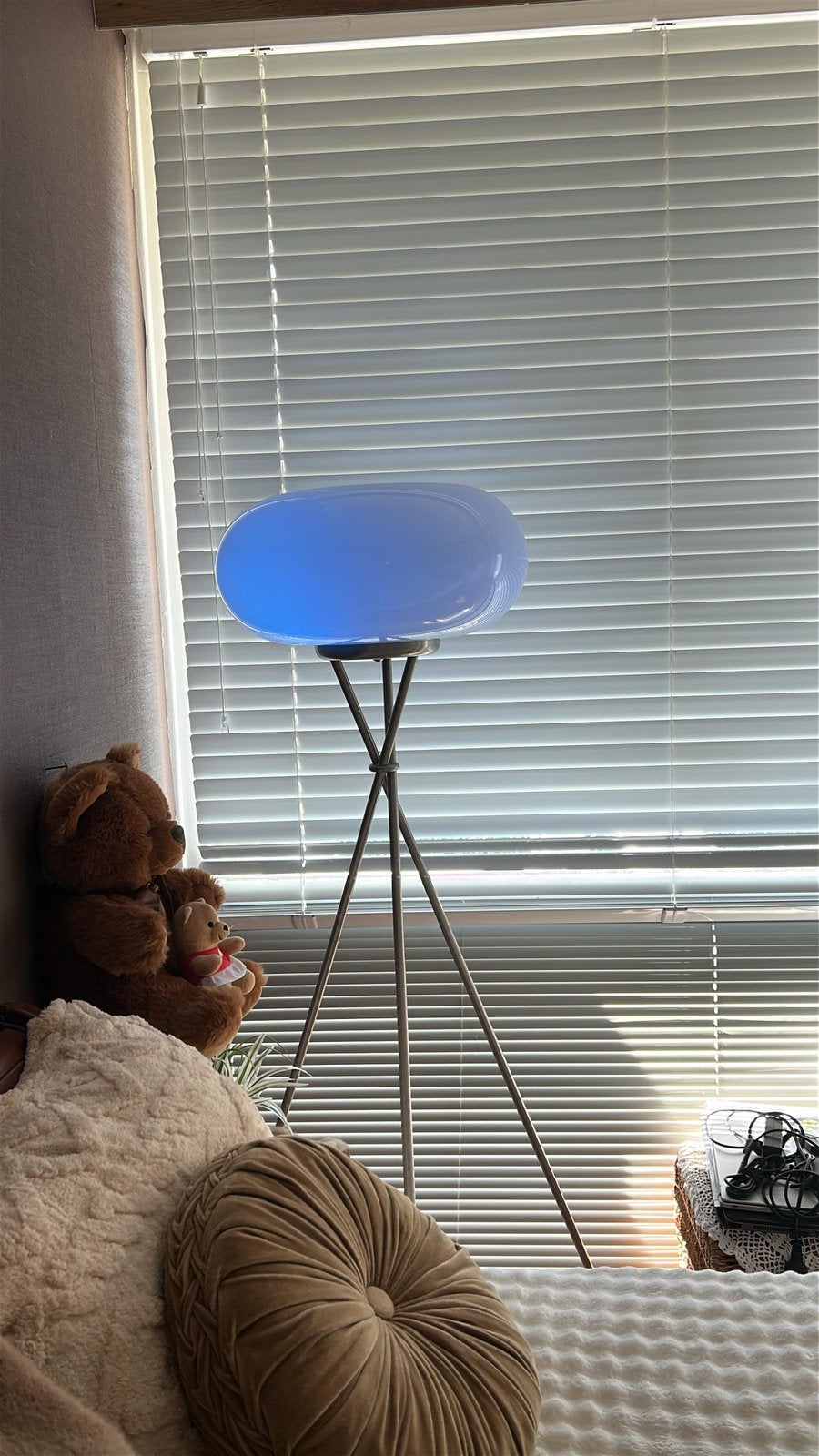 Staanlamp, Huis en Inrichting, Ophalen of Verzenden, Zo goed als nieuw, Minder dan 100 cm