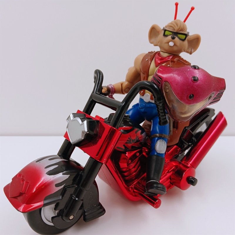 Biker Mice from Mars Chromotanium Throttle & Monster Bike V2, Ophalen of Verzenden, Zo goed als nieuw