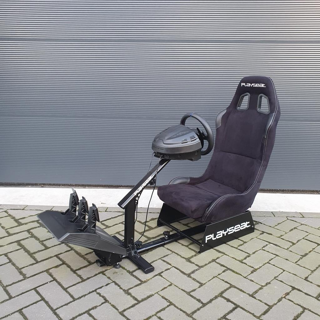 Playseat + Thrustmaster T300 RS GT Alcantara PS4 / PS5, Ophalen, Info@xxlracing.nl, Playseat / Thrustmaster, 1 speler
