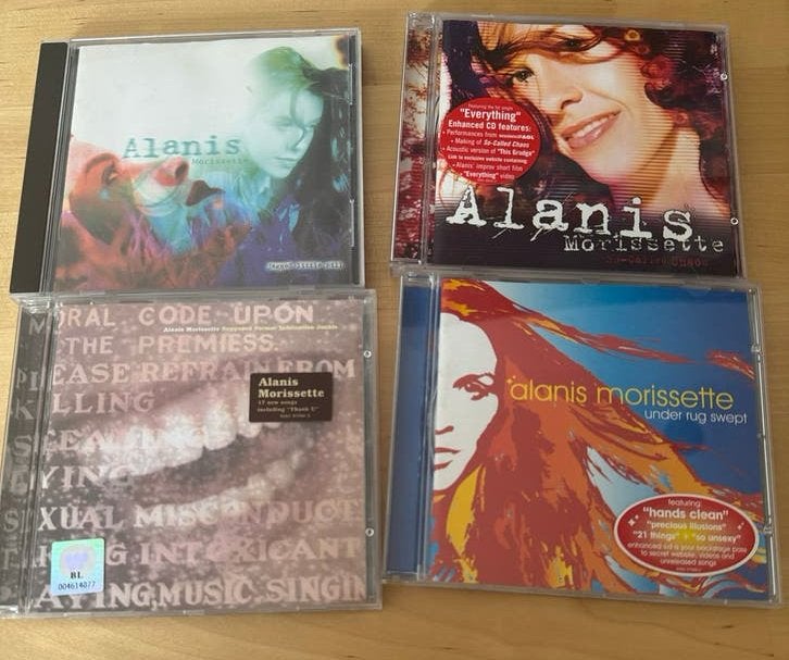 Alanis Morissette CD's: Jagged Little Pill, Supposed Former, Gebruikt, Pop, Ophalen of Verzenden, Inclusief doosje