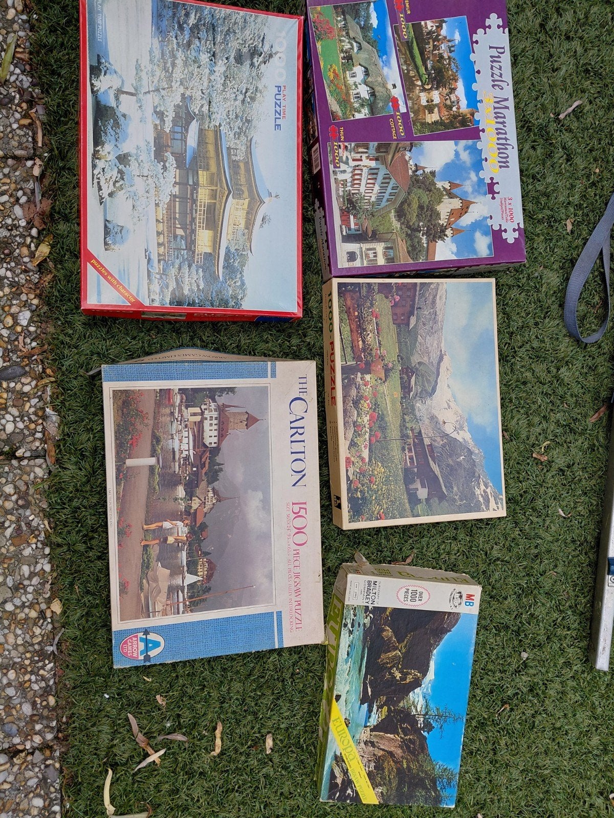 Diverse Legpuzzels - Verschillende Aantallen Stukjes, Ophalen, 500 t/m 1500 stukjes, Gebruikt, Legpuzzel