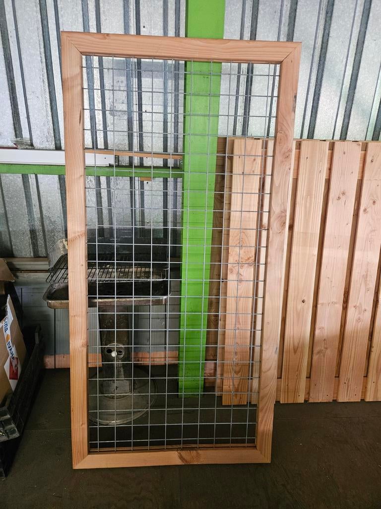 Nieuw Douglas gaaspaneel 90x180 cm, Tuin en Terras, Ophalen, Minder dan 100 cm, Nieuw, 150 tot 200 cm
