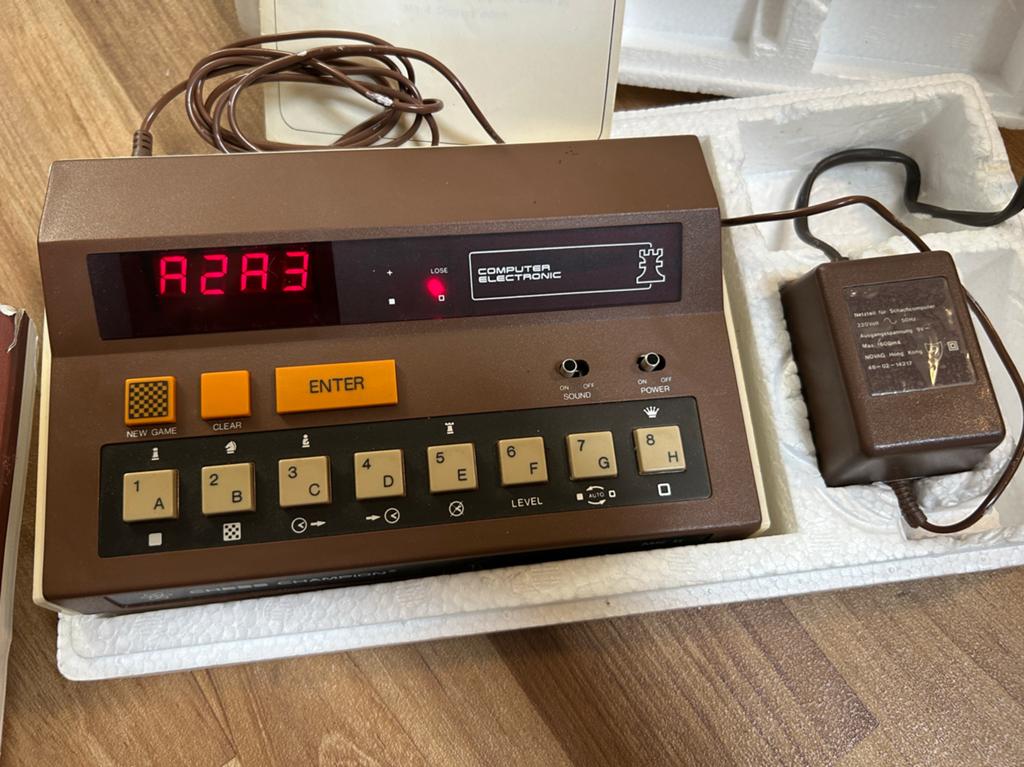 Chess Champion MKII (Novag) schaakcomputer 1978, Ophalen of Verzenden