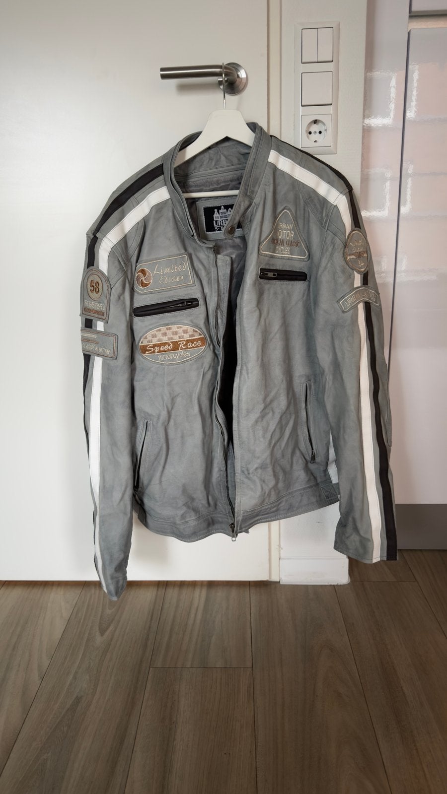 Urban Motor American Classic Cycles Leren Jas 3XL, Ophalen, Tweedehands, Heren, Jas | leer