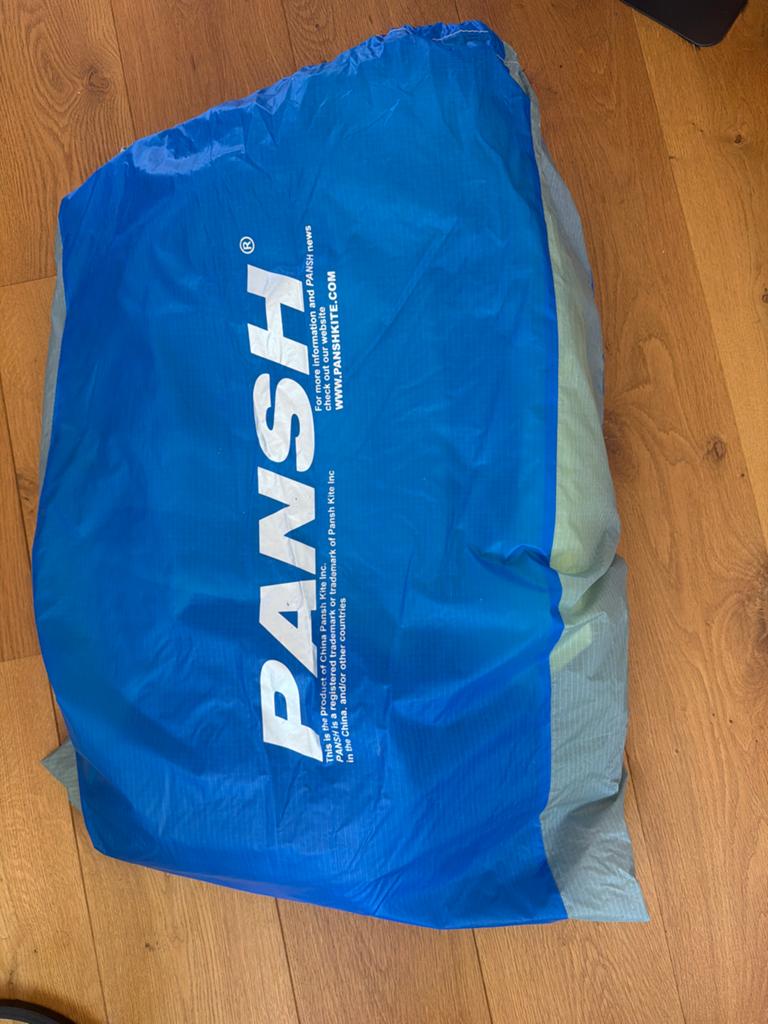 Pansh Kestrel 12m Foil Kite - Zo goed als nieuw, Watersport en Boten, Kitesurfen, Ophalen, Geen board, Zo goed als nieuw, Kite