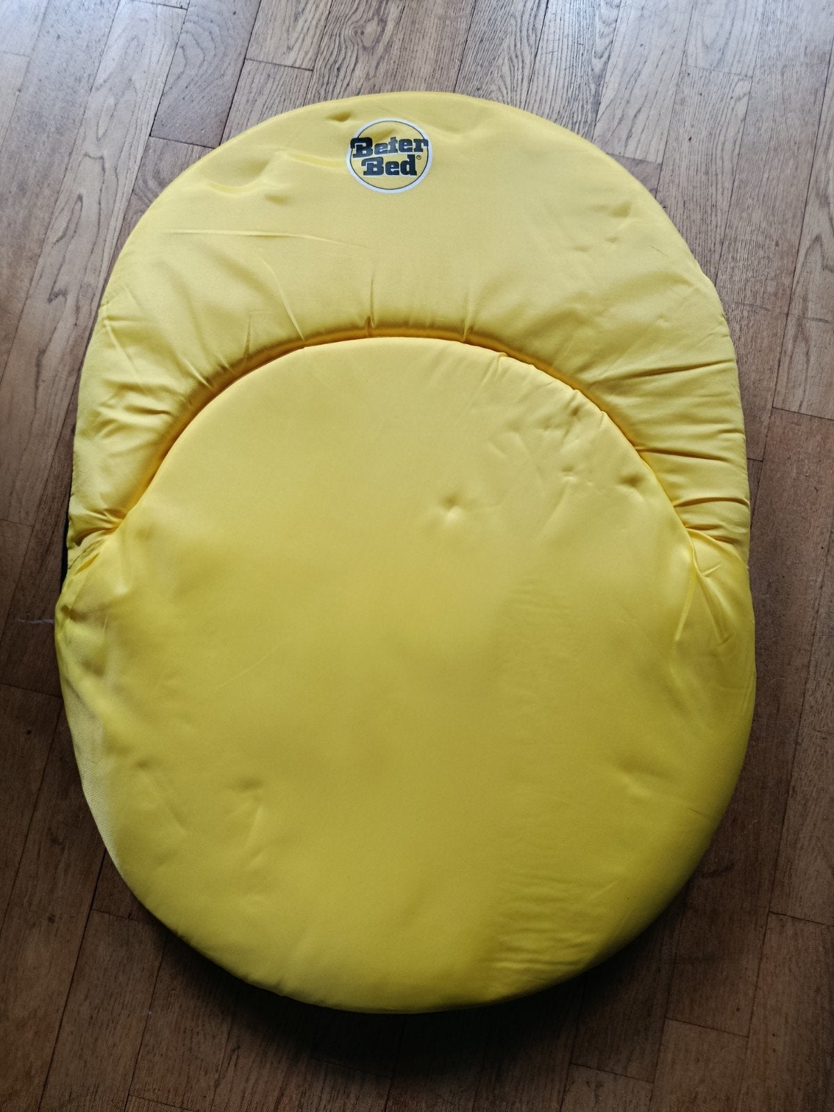Leuk geel strandstoeltje, Tuin en Terras, Tuinstoelen, Ophalen, Gebruikt, Textileen, Inklapbaar