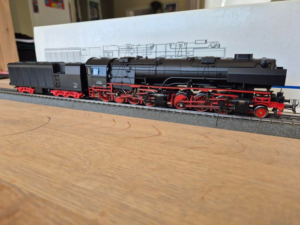Märklin 33021 - BR 53 K, Wisselstroom, Gebruikt, Locomotief, Ophalen of Verzenden