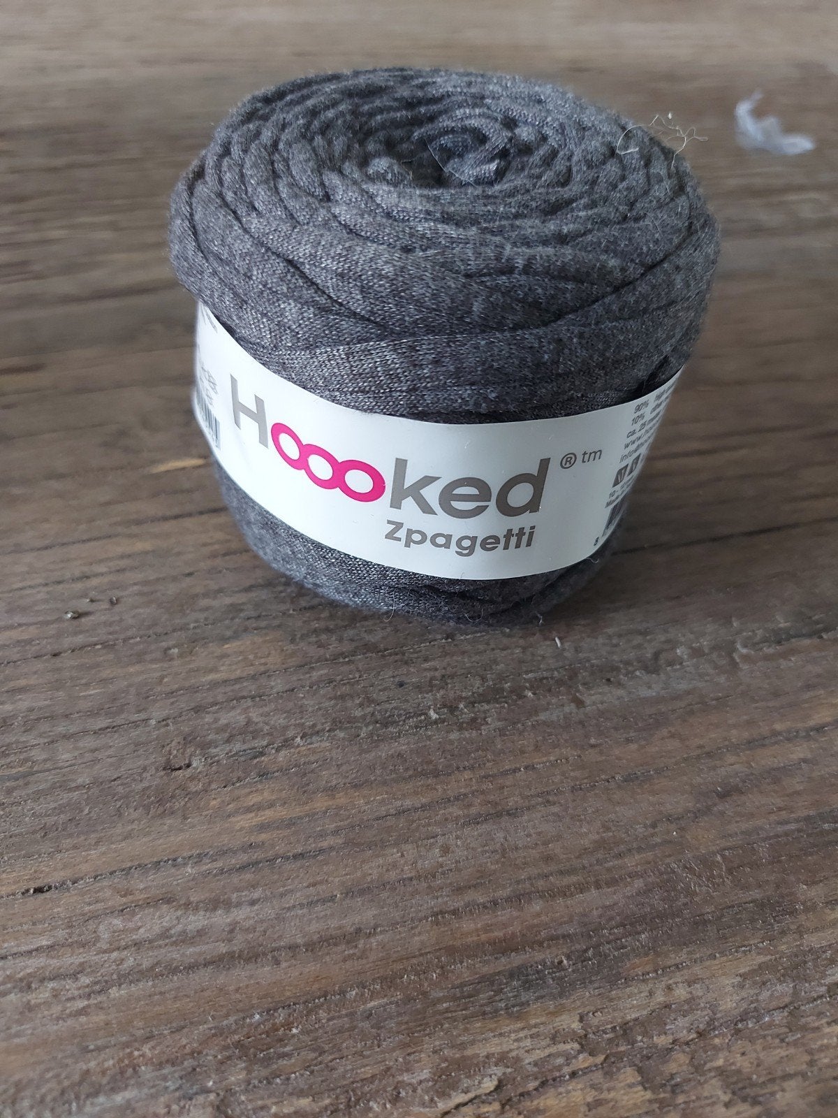 1 bol hoooked zpagetti grijs, Ophalen of Verzenden, Nieuw, Breien of Haken, Wol of Garen