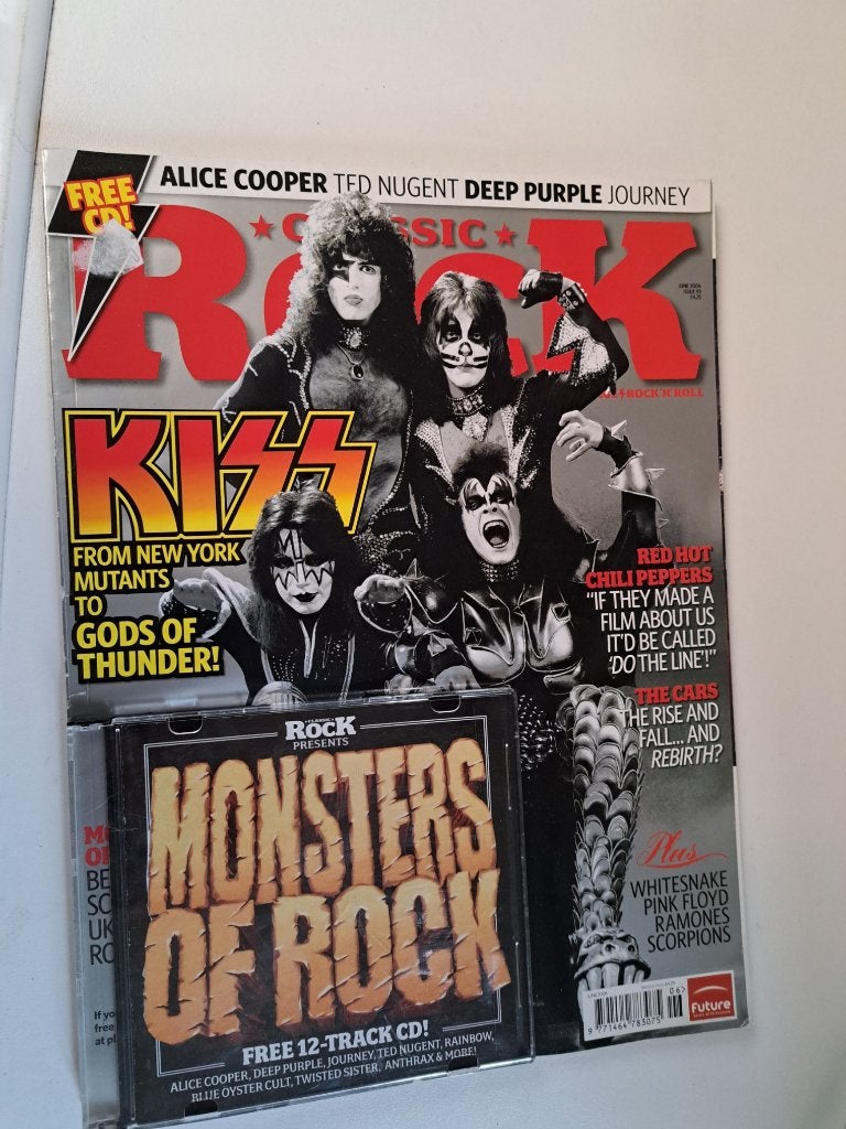 Classic Rock Magazine - Kiss Cover, Verzenden, 1980 tot heden, Tijdschrift