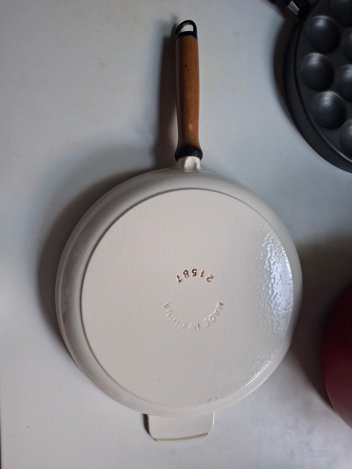 Zware gietijzer koekepan ikea, Ophalen, Gietijzer