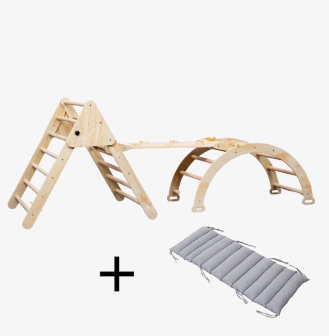 Buxibo Opvouwbare Driehoek + Klimboog + Helling Speelgym, Kinderen en Baby's, Ophalen, Zo goed als nieuw, Schommel