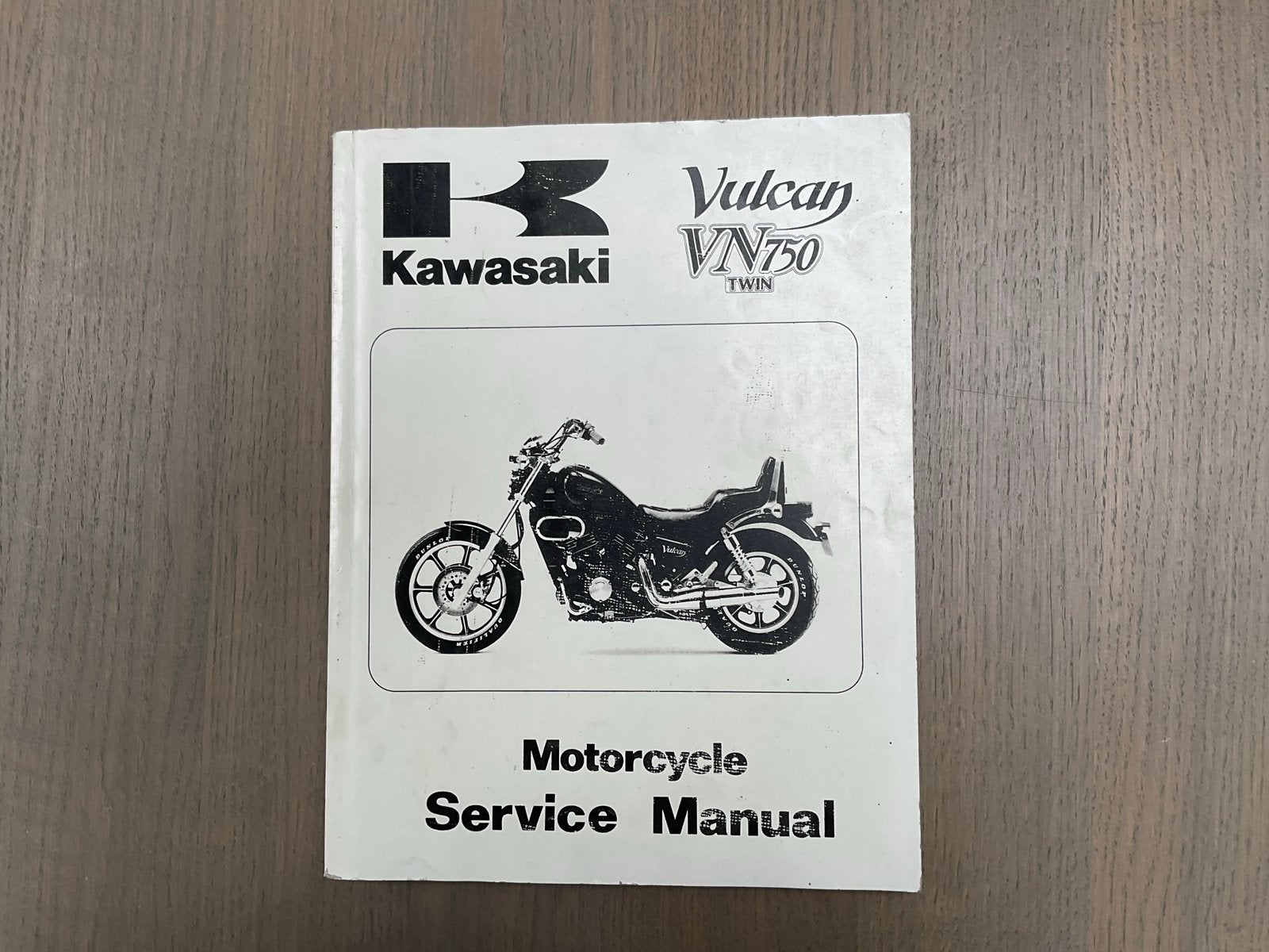 Kawasaki Vulcan VN750 Twin Motorcycle Service Manual, Ophalen of Verzenden, Kawasaki