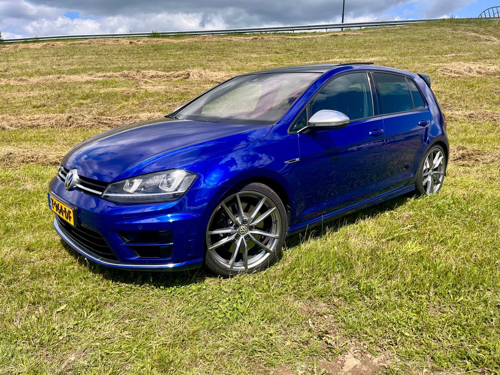 Volkswagen Golf 2.0 TSI R 221KW 5D 4MOTION DSG 2014 Blauw, Automaat, 4 cilinders, 1984 cc, Blauw