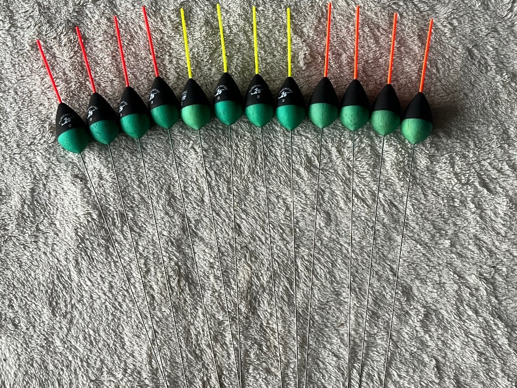 adv 194 / NIEUW set 12 dobbers TUBERTINI 2gram, Ophalen of Verzenden, Nieuw, Dobber of Lood