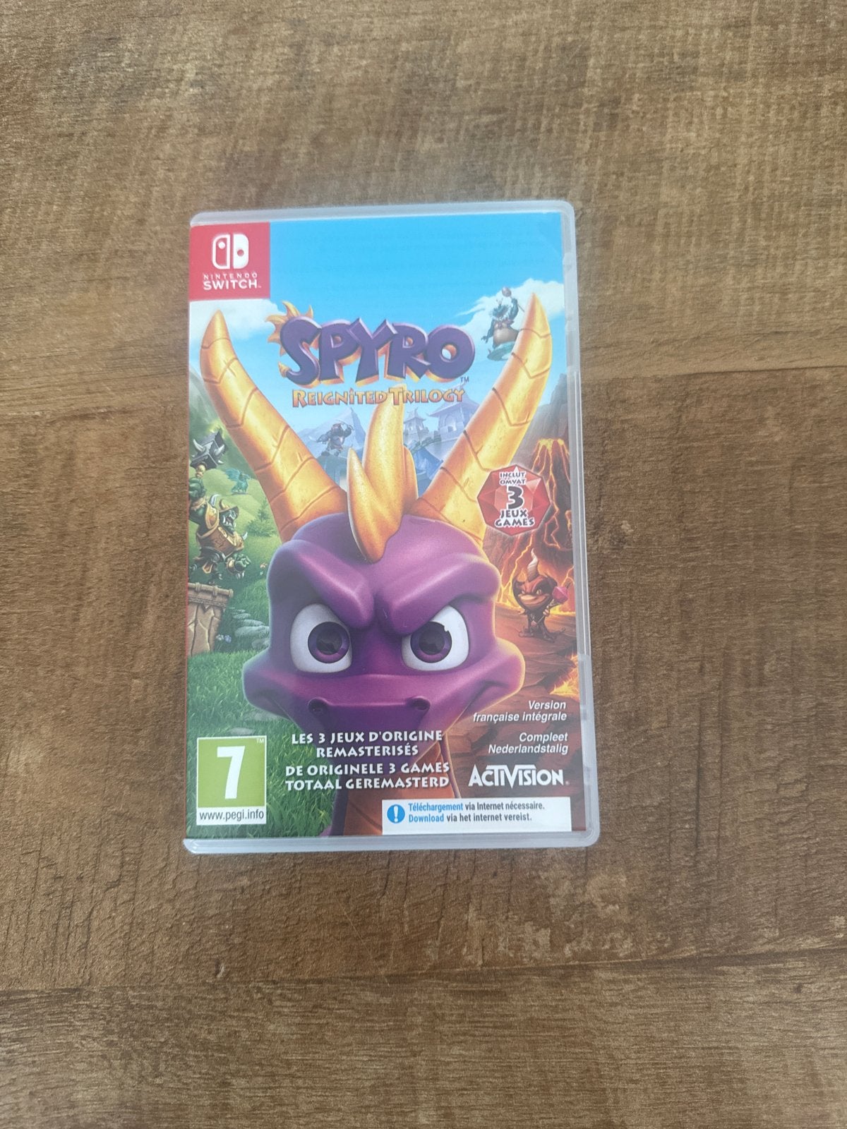 Spyro Reignited Trilogy - Nintendo Switch, Spelcomputers en Games, 1 speler, Ophalen of Verzenden, Zo goed als nieuw, Platform
