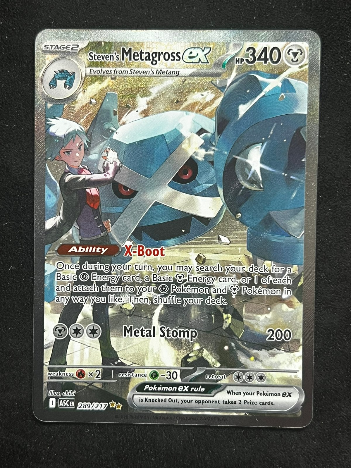 Metagross 289 Ascended Heroes, Ophalen of Verzenden, Zo goed als nieuw