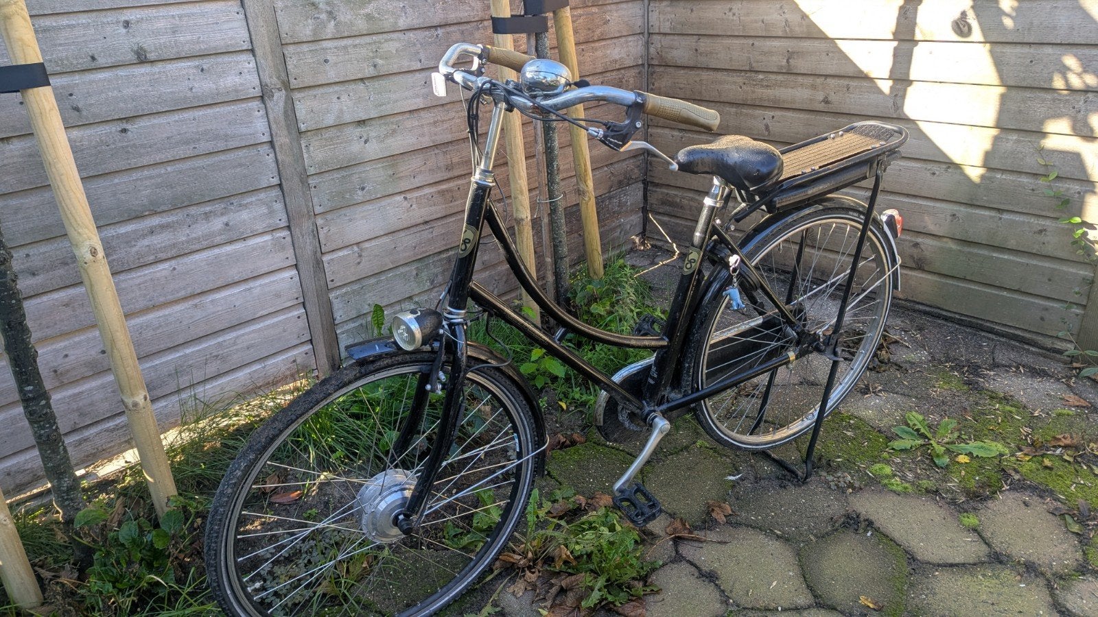 Kemp Starley E-bike omafiets met terugtraprem. Slechte accu, Ophalen, Terugtraprem, Gebruikt, Handrem