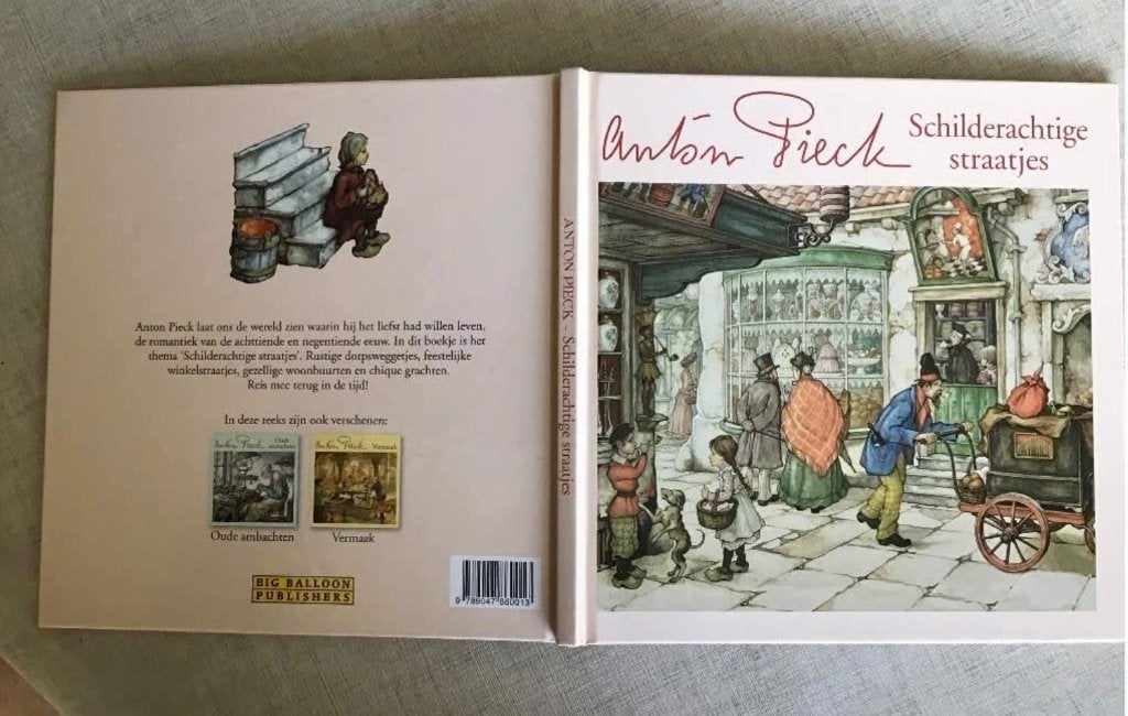 3-delige uitgave van Anton Pieck, Ophalen of Verzenden, Zo goed als nieuw, Schilder- en Tekenkunst