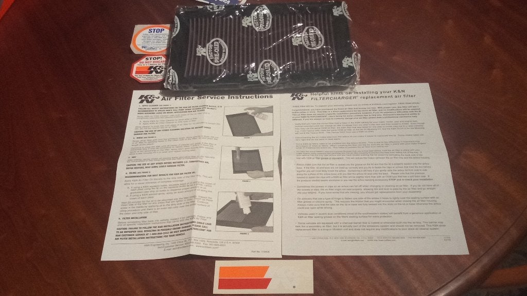 K&N paneel filter voor Hyundai Santa Fe II, Auto diversen, Ophalen of Verzenden