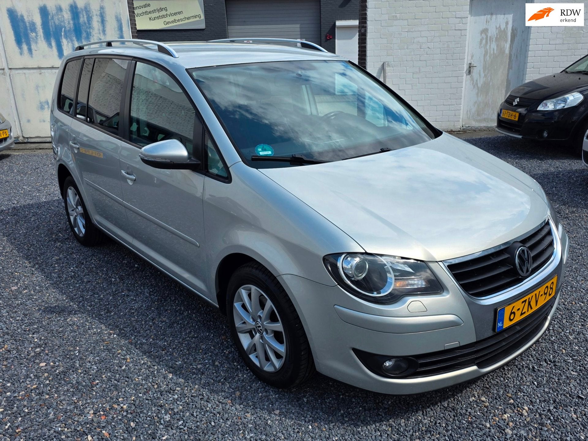 Volkswagen Touran 1.4 TSI Trendline 5 deurs zeer netjes, Auto's, Voorwielaandrijving, Stof, Gebruikt, Zwart