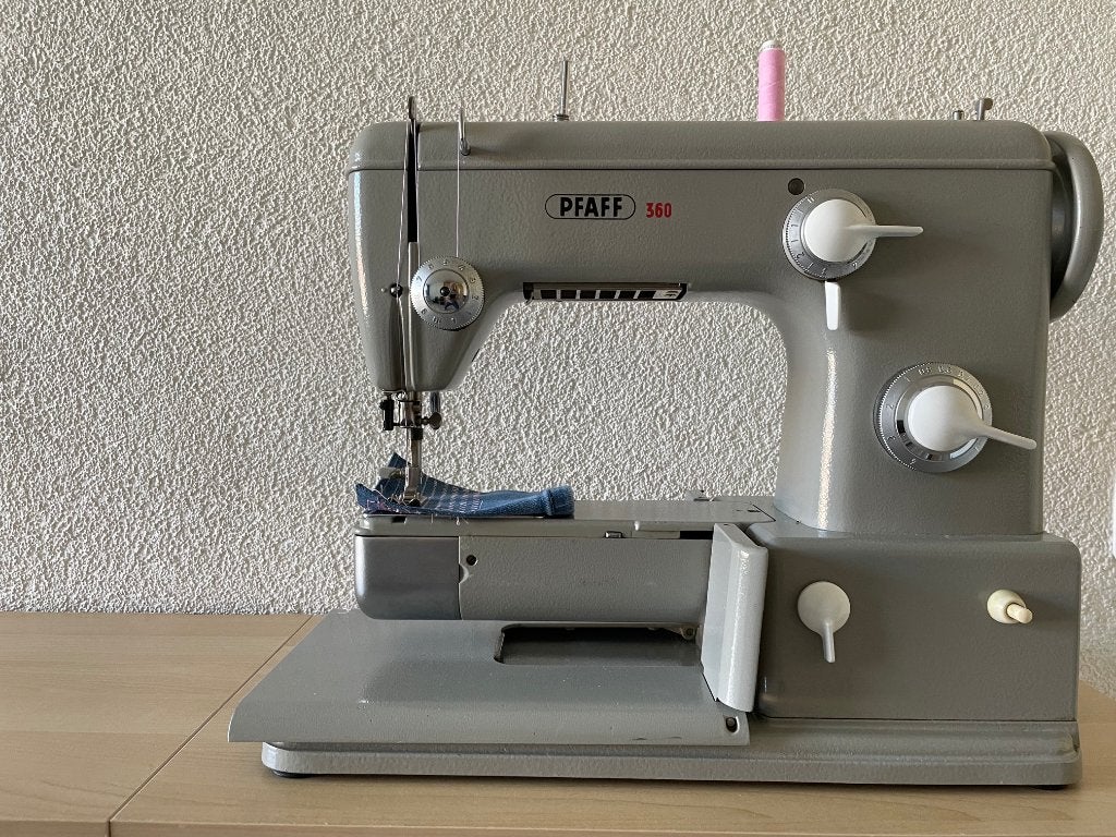 Vintage naaimachine Pfaff 360, Ophalen, Gebruikt, Naaimachine, Pfaff