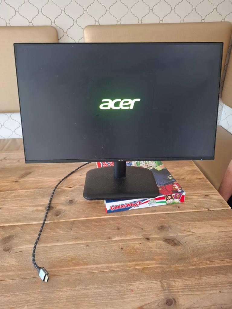 ACER LCD monitor - Zo goed als nieuw, Full HD, Ophalen of Verzenden, Zo goed als nieuw, 60 Hz of minder