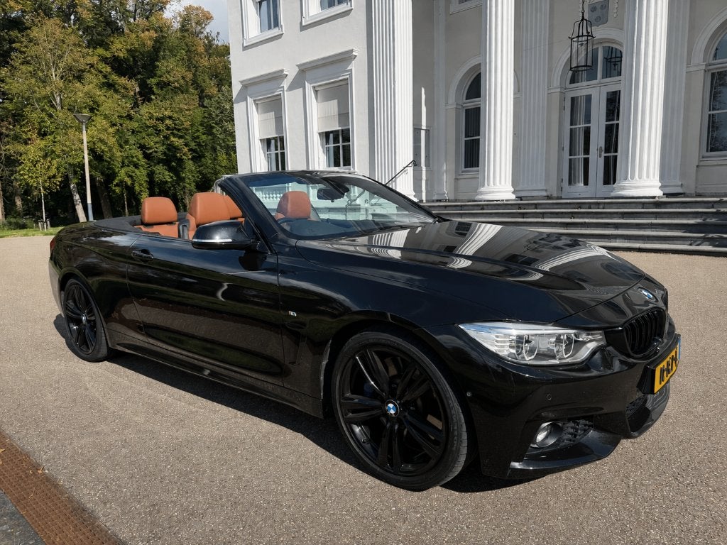 BMW 4-Serie 3.0 440I Cabrio AUT Zwart | B58 | Full option, Auto's, BMW, Automaat, Achterwielaandrijving, 1800 kg, 4-Serie