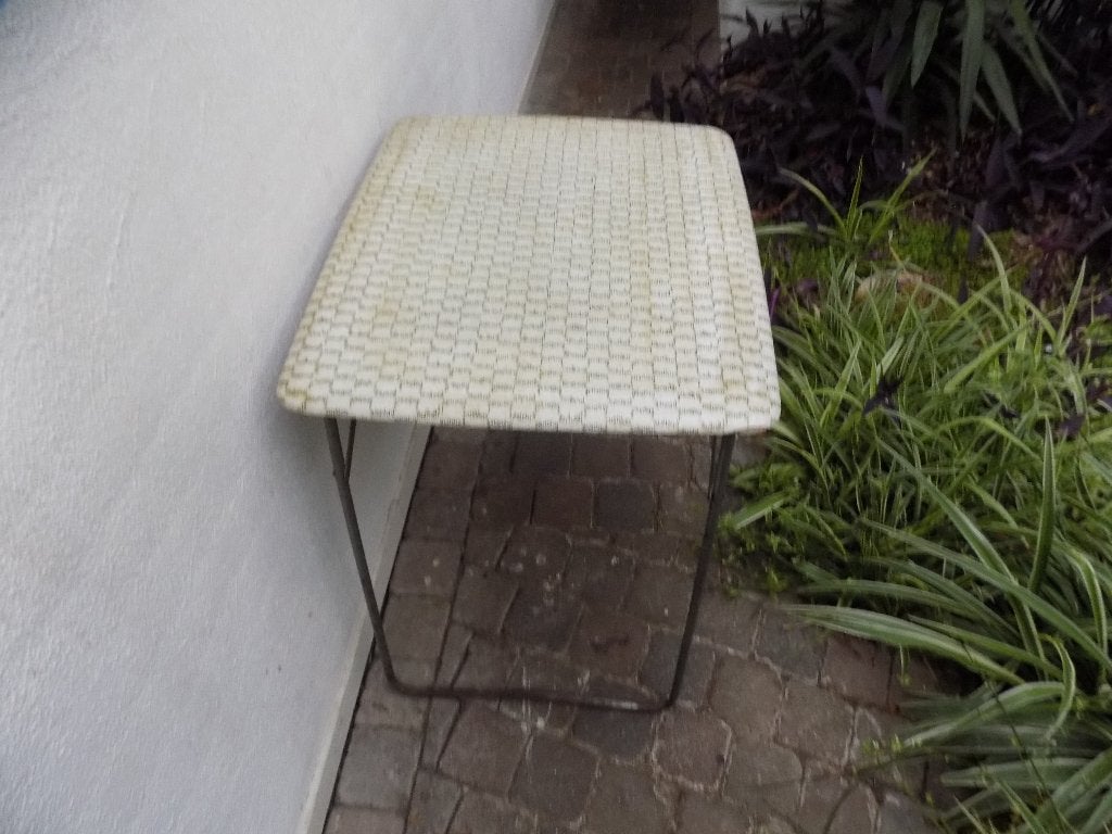Kampeertafel Balkontafel, Tuintafel, Bijzettafel vintage, Ophalen, Gebruikt