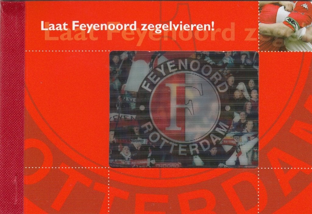 Persoonlijke Prestigeboekje PP 2 Laat Feyenoord Zegelvieren, Postzegels en Munten, Ophalen of Verzenden, Na 1940, Postfris