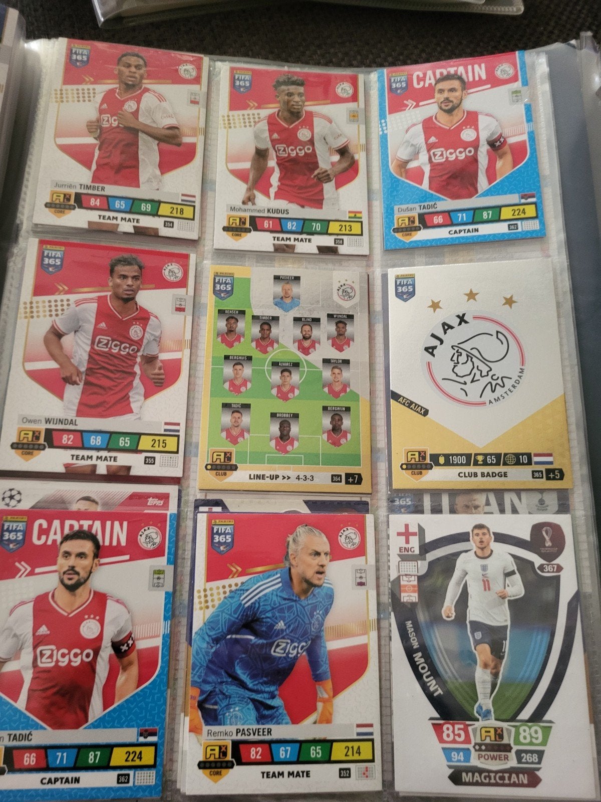 nette voetbalkaarten, Ophalen of Verzenden, Zo goed als nieuw, Plaatje