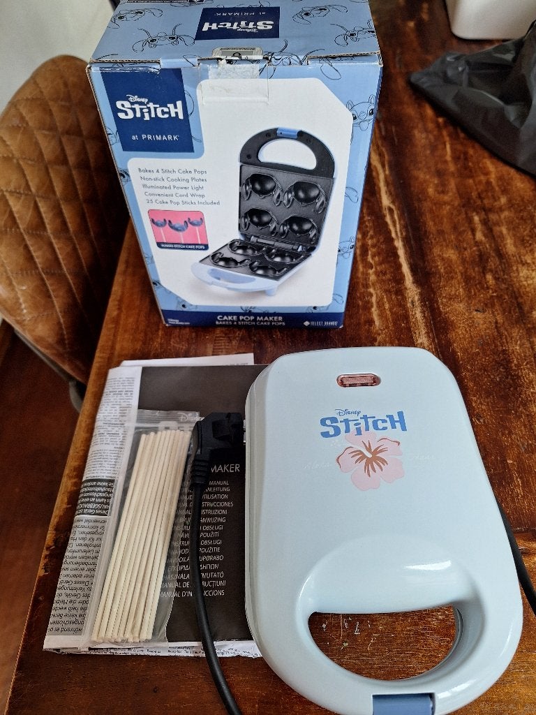 Disney Stitch Cake Pop Maker, Ophalen, Overige figuren, Gebruikt, Overige typen
