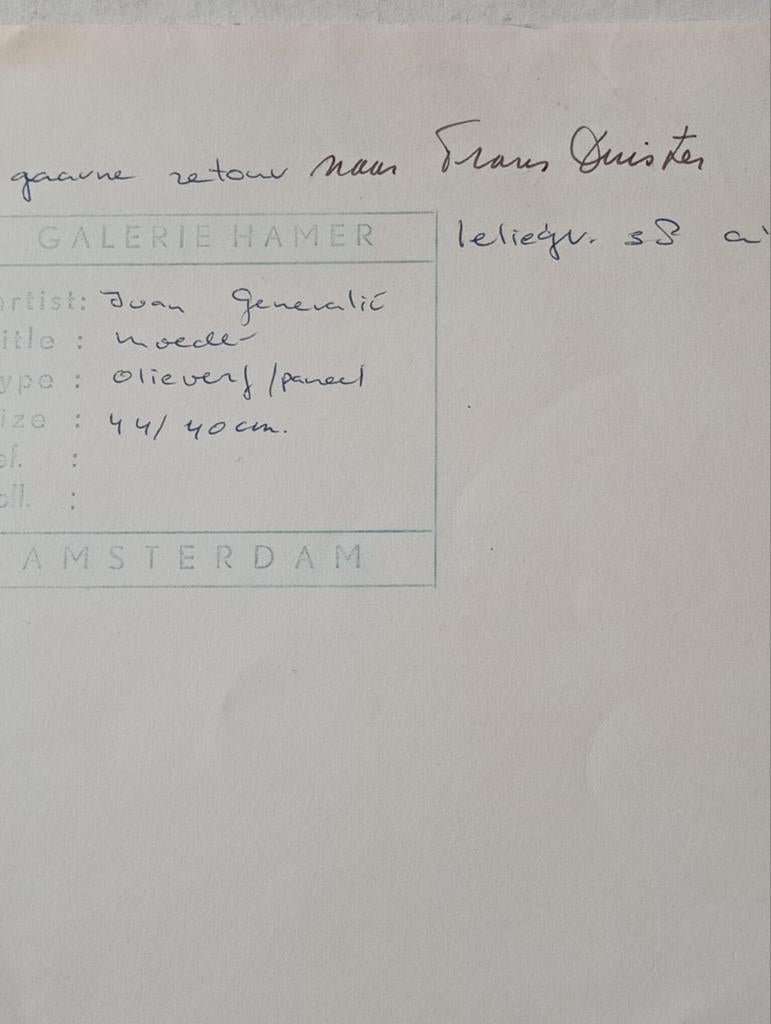 Iwan Generalic galerie persfoto jaren 70 -80, Antiek en Kunst, Ophalen of Verzenden