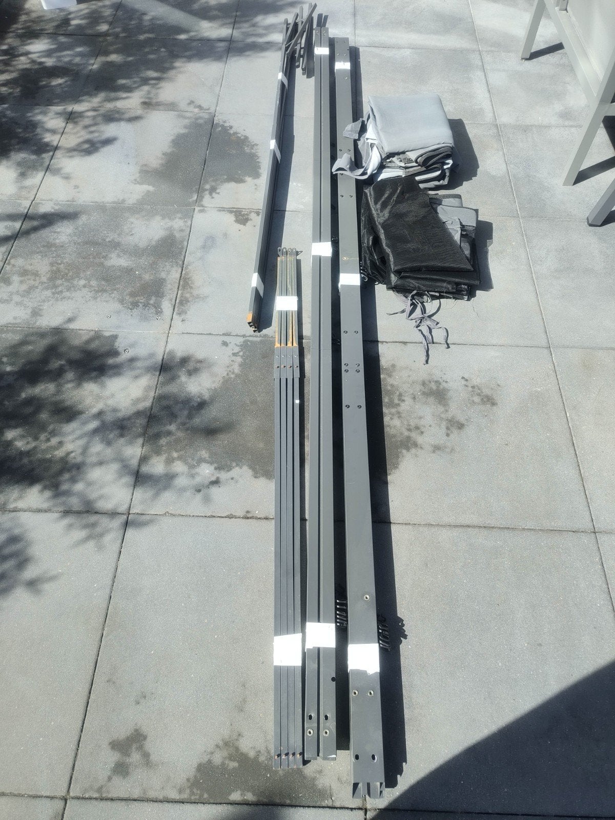 Paviljoen te koop afmetingen 3x3, Ophalen, Gebruikt, Minder dan 4 meter, Minder dan 5 meter